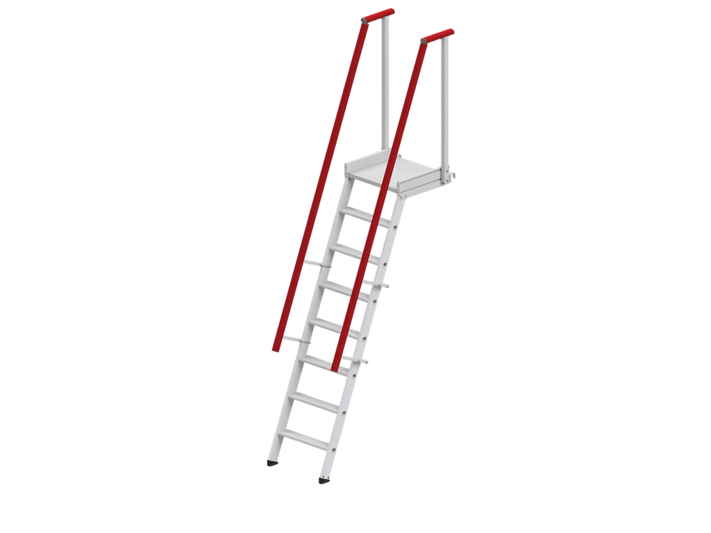 stigetrappe m. platform 7