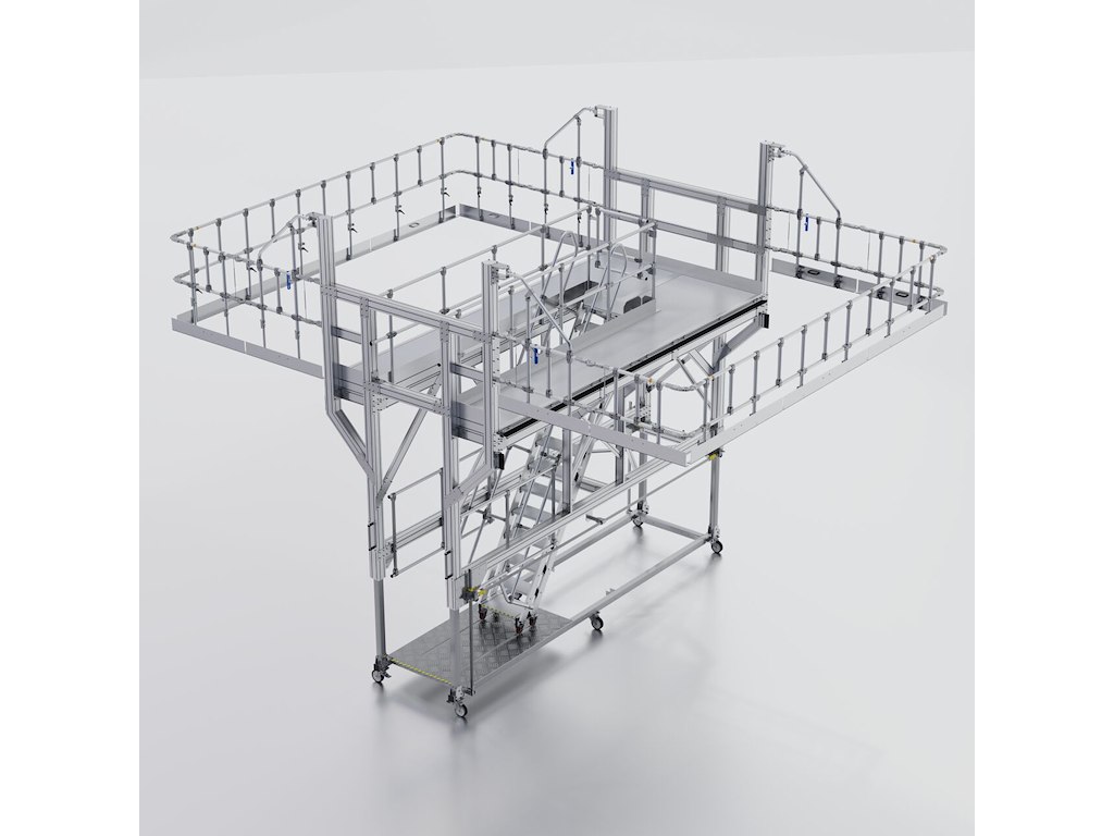 Busplatform 2,7 - 3,7 m | Dobbeltsidet