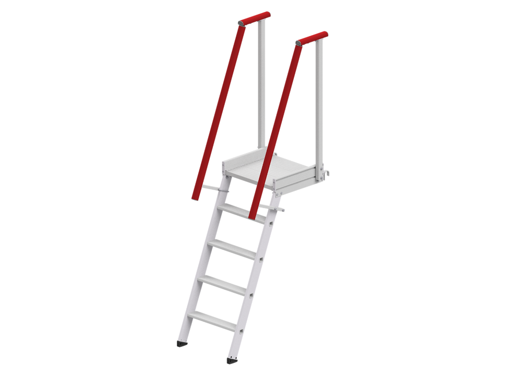 stigetrappe m. platform 5