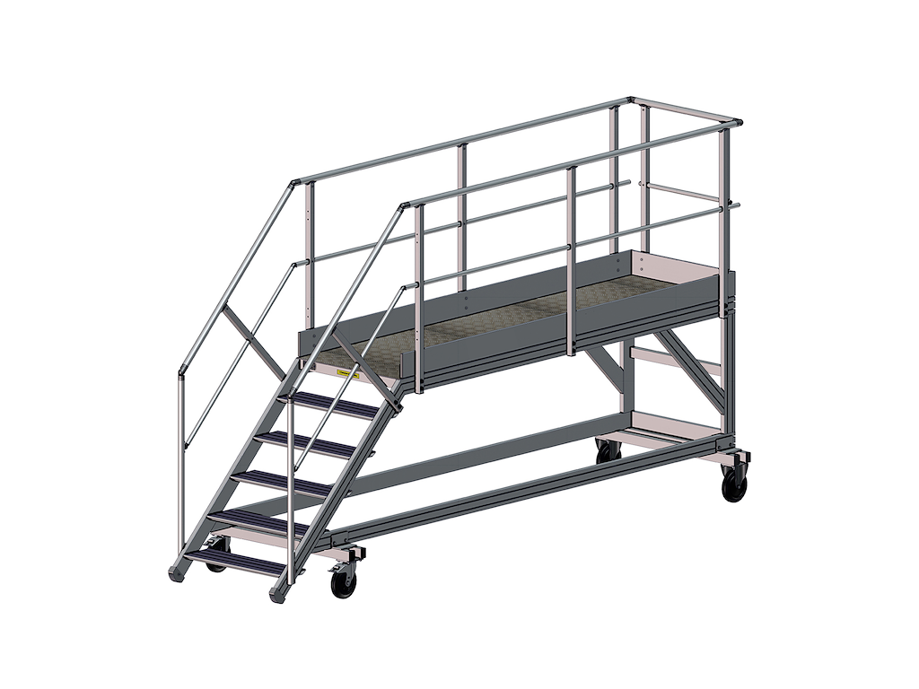 Container platform, 3 meter | Comfort