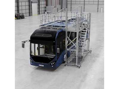 Busplatform 2,7 - 3,7 m | En-sidet