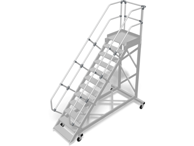 Mobil trappe 45° 11 trin