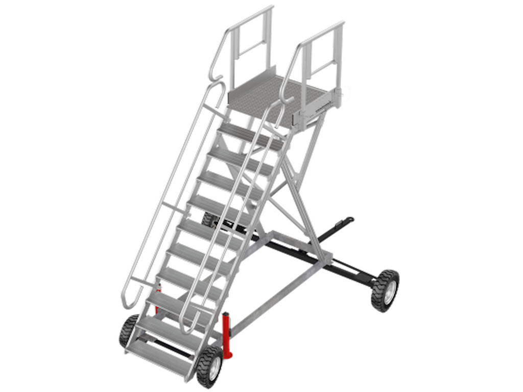 Flyplatform | 11 trin| maks 25 km/h | Smal kurv