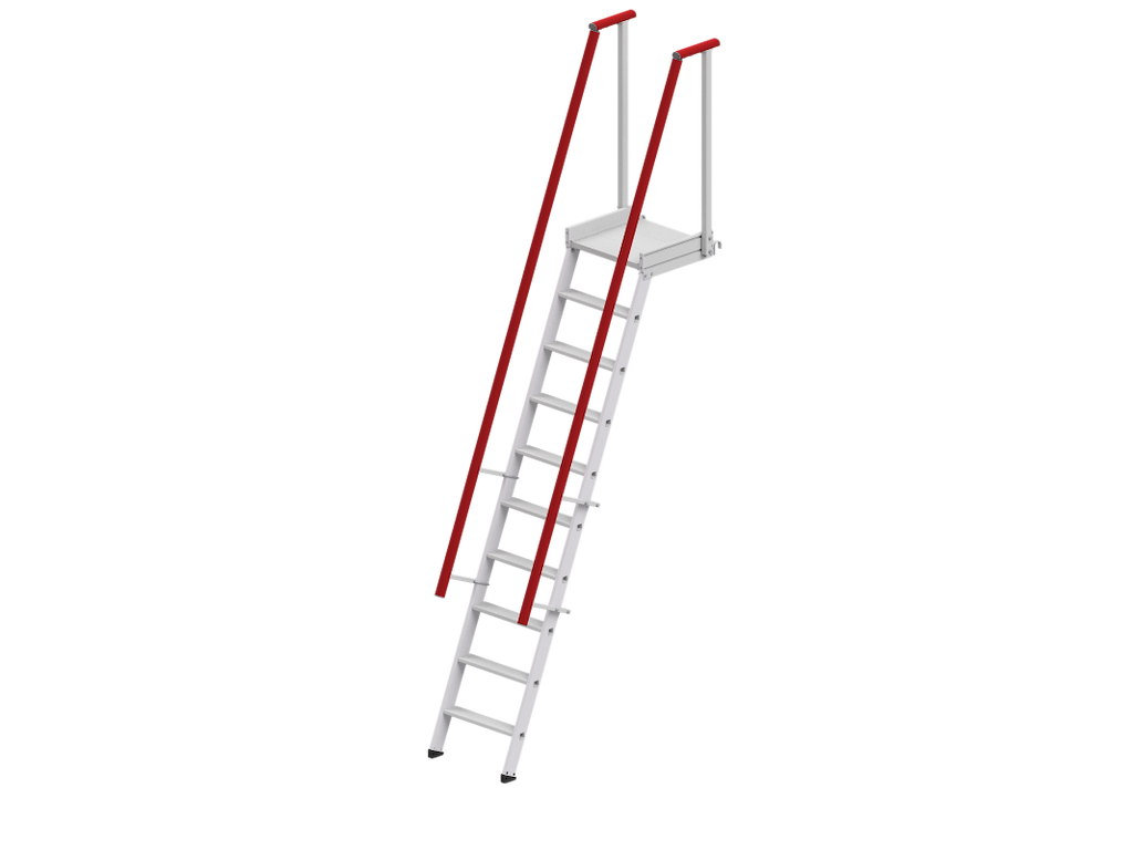 stigetrappe m. platform 10
