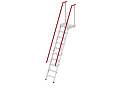 stigetrappe m. platform 10