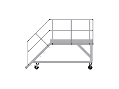 Container platform, 2 meter | Comfort