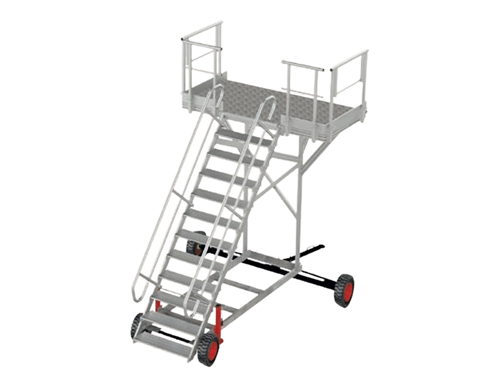 Flyplatform | 12 trin| maks 25 km/h | Bred kurv
