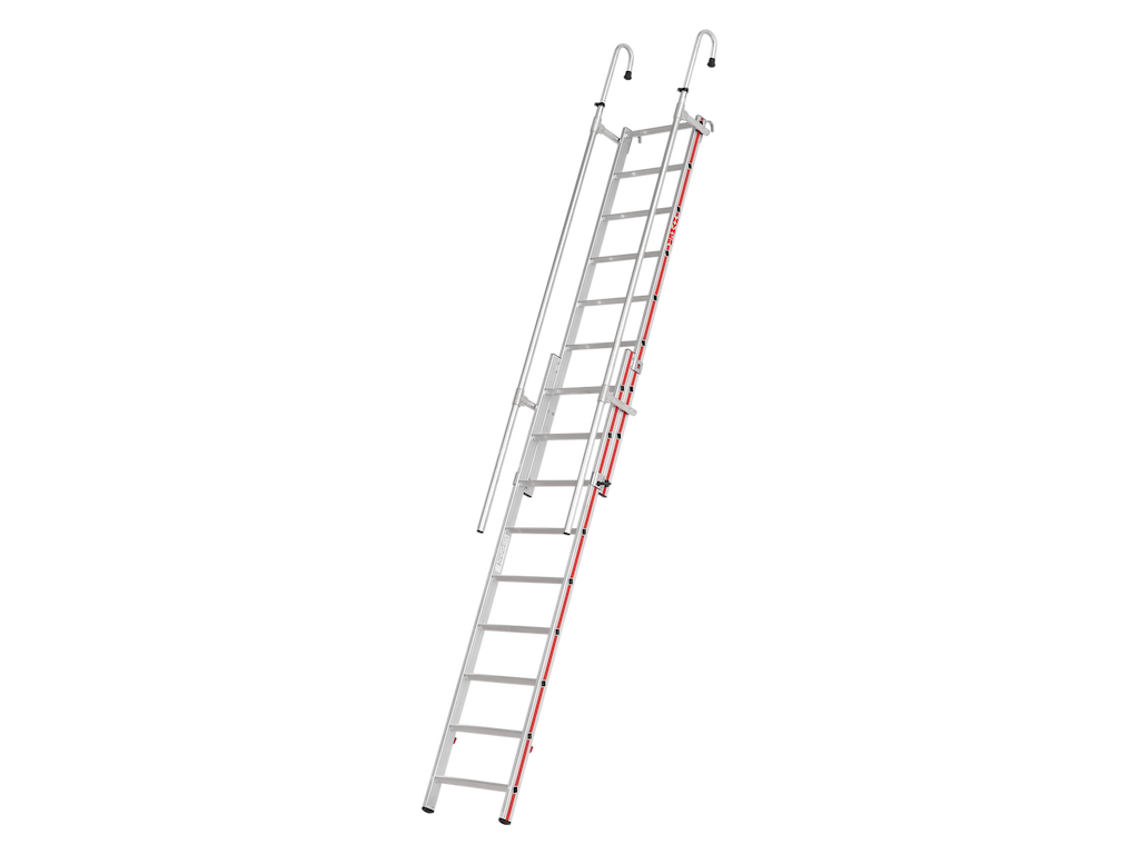 Clip-on forlængerstige 2x9 trin